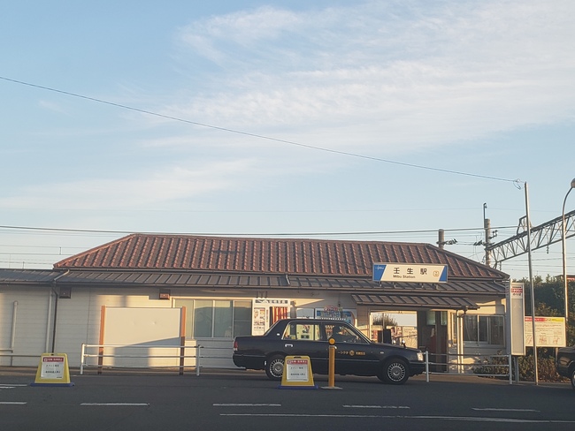 そのまま直進して壬生駅に到着