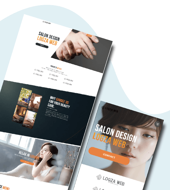 美容・エステホームページ10デザインサンプル